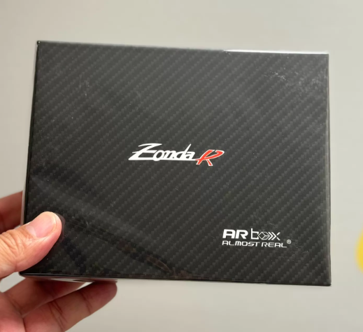 ARbox Almost Real 1/64 Pagani Zonda R Matte Carbon Black Diecast