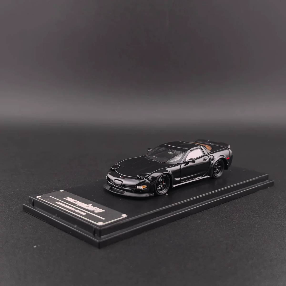 Fine Works64 1/64 Chevrolet Corvette C5 Black