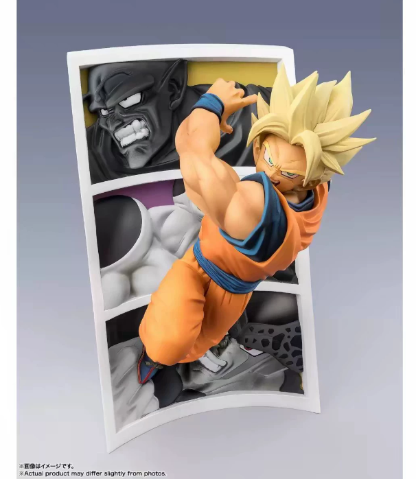 FiguartsZERO Dragon Ball Z Super Saiyan Son Goku Battle Trajectory Figure