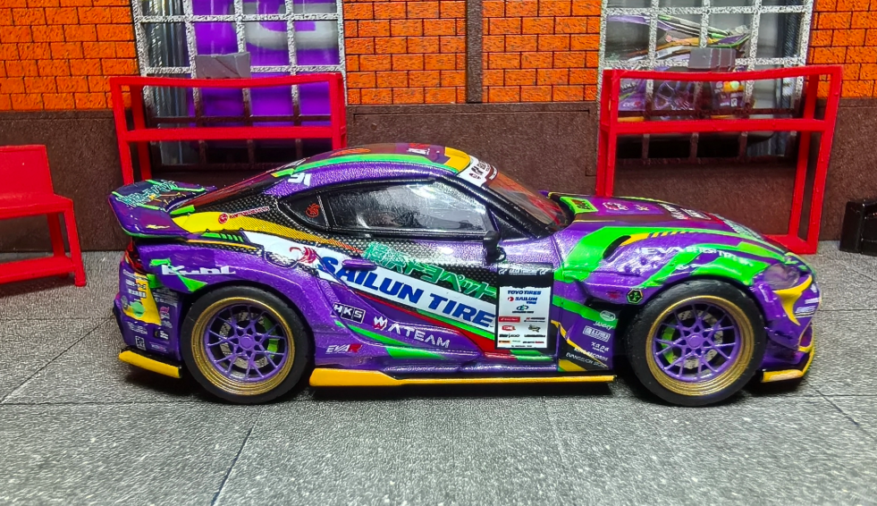 MINI GT 951 GR Supra EVA-01 Livery