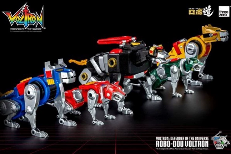Threezero ROBO-DOU Voltron Retro Toy Edition Figure