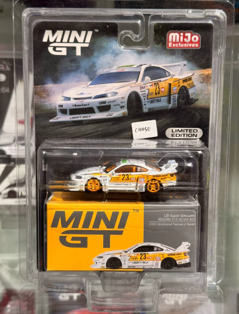 MINI GT 618 LB-Super Silhouette Nissan S15 Silvia Chase 1/64