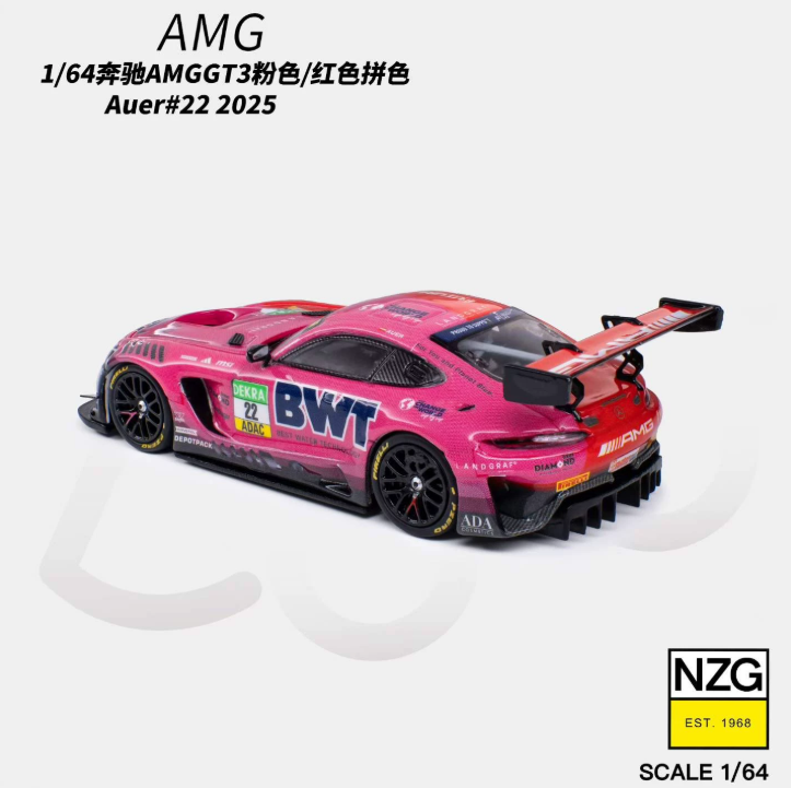 KILO 1/64 Mercedes AMG GT3 EVO II 22 BWT Auer 2025 Preorder